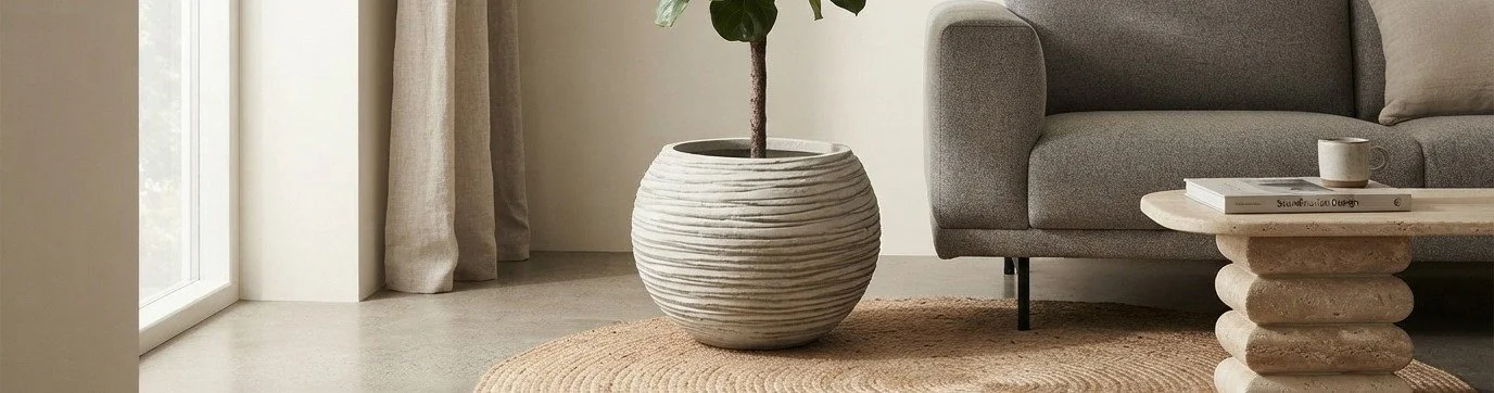 Maceta Fiberclay LİNA
