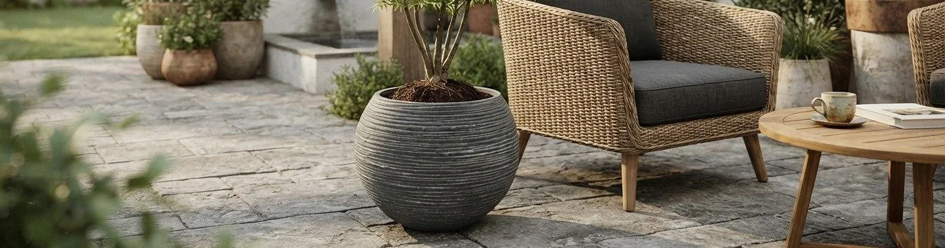 Maceta Fiberclay LİNA