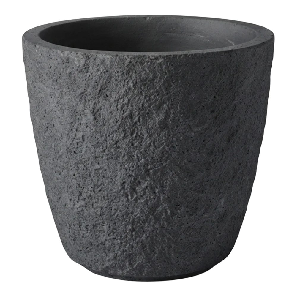 KOZMOS Fiberclay Saksı Antrasit