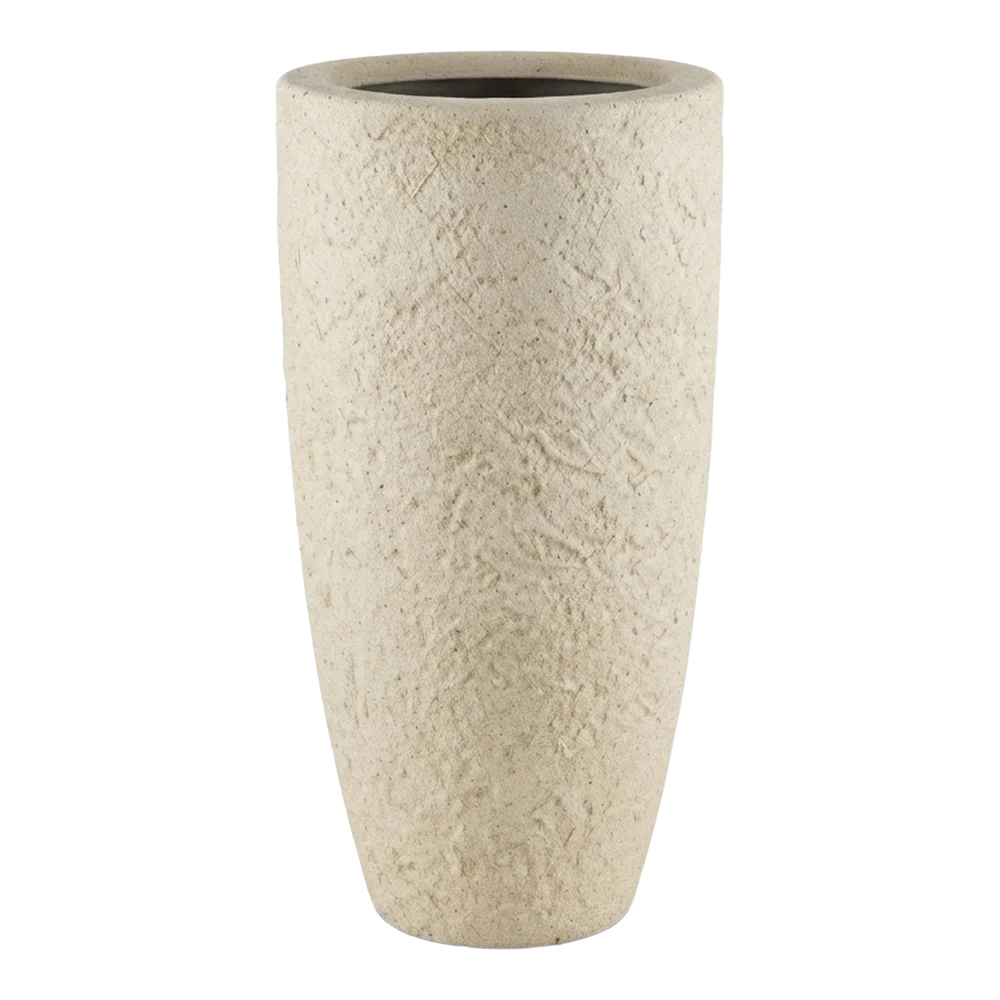 PULSAR Fiberclay Saksı Bej