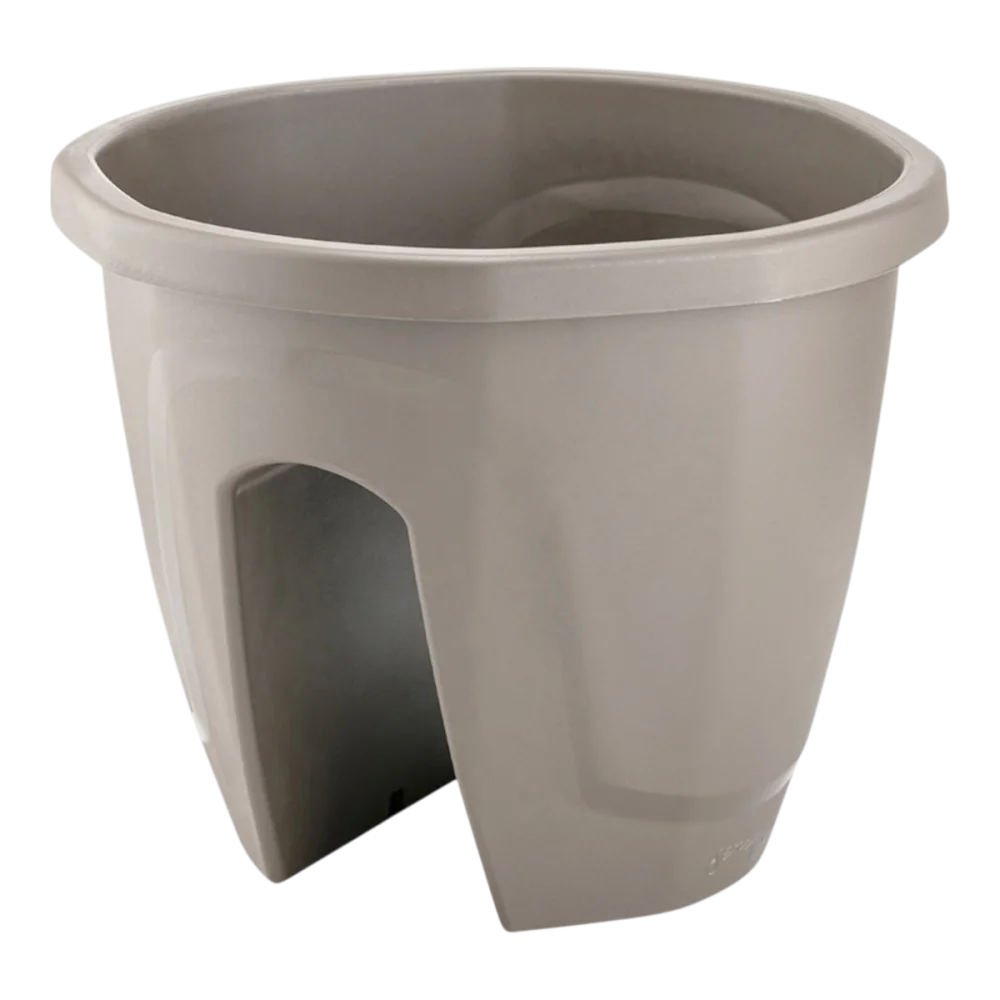 Zümrüt Balkon Saksı Mocha
