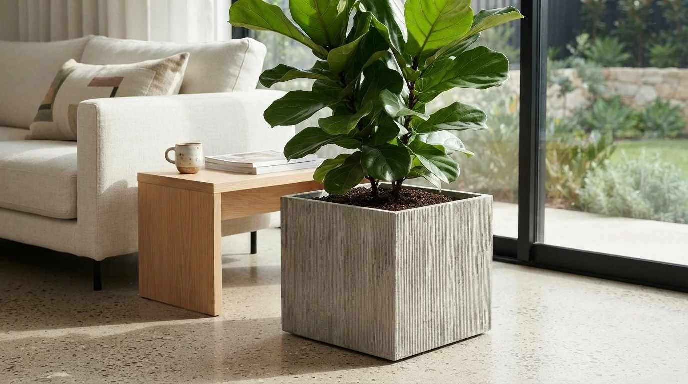 ATLAS Fiberclay Saksı