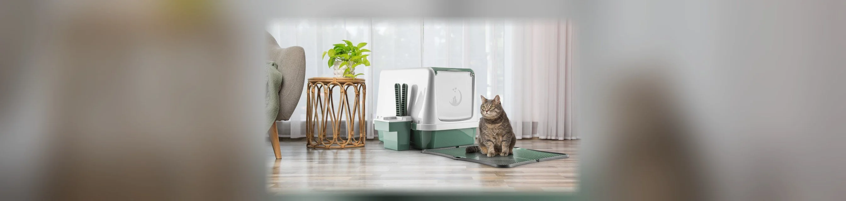 COMFY KAPALI KEDİ TUVALETİ
