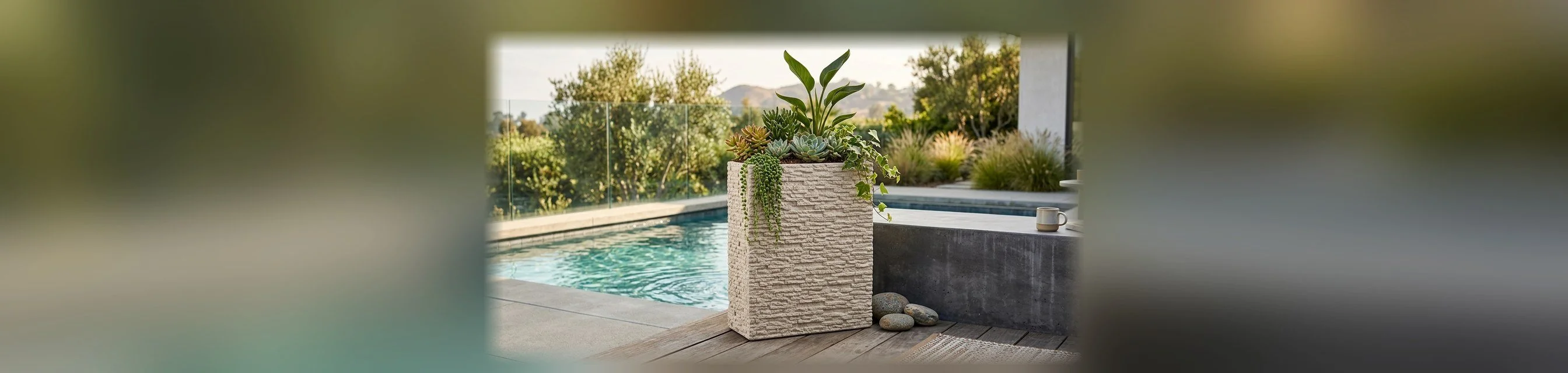 ZENİT Fiberclay Saksı